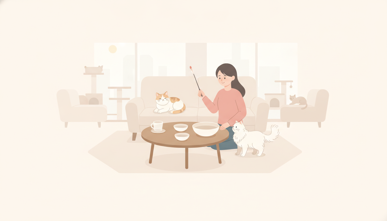 保護猫カフェの利用コースと料金