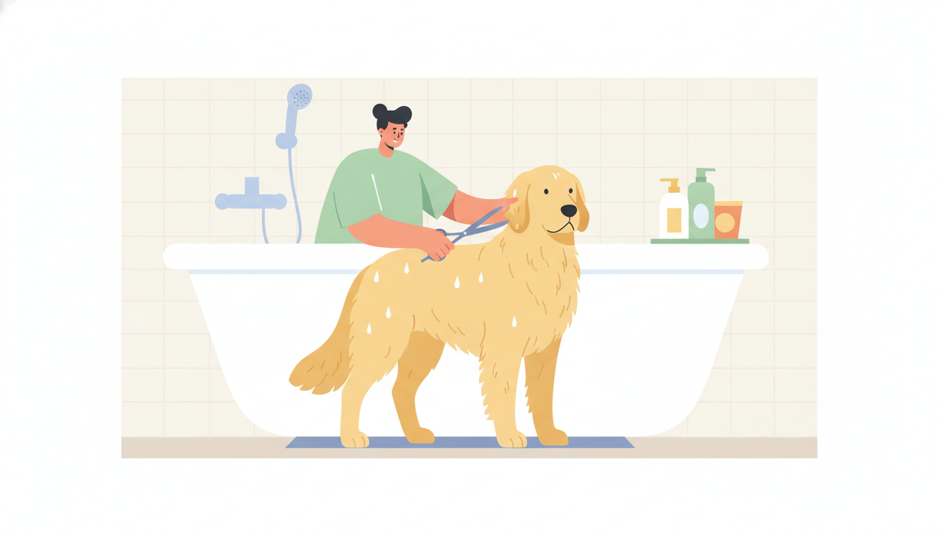 犬のセルフトリミングのやり方【手順を番号で解説】