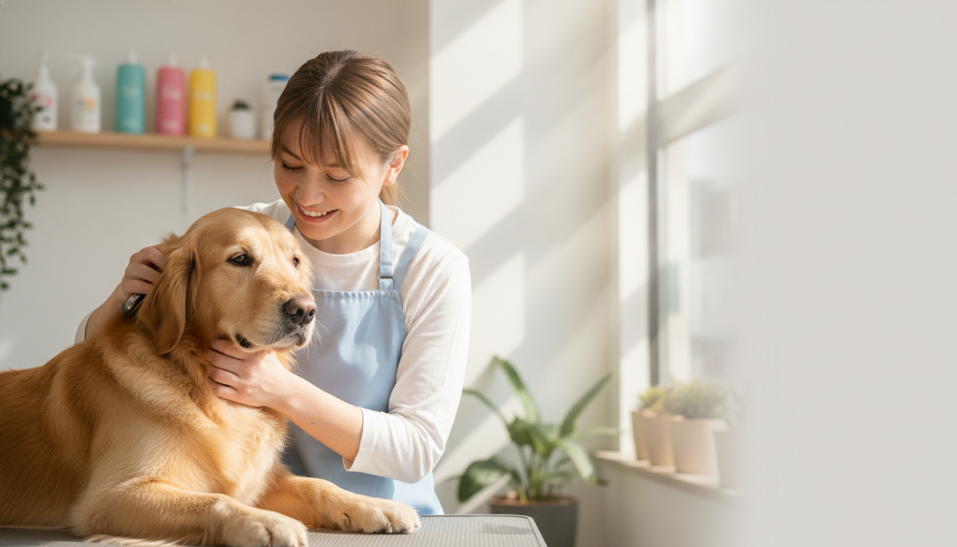 嫌がる犬に優しいトリミングサロンの選び方