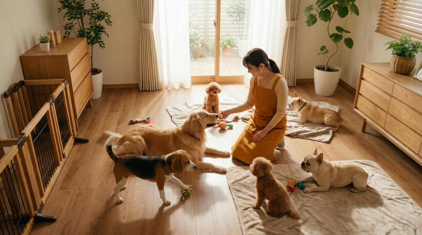 犬のペットホテル完全ガイド｜費用相場・選び方・預け方を解説