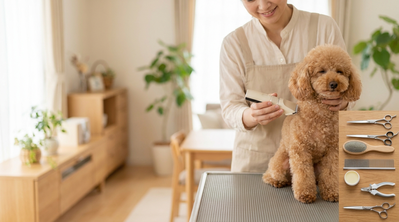 犬のトリミングを自分でやる方法｜セルフカットの手順と道具を解説
